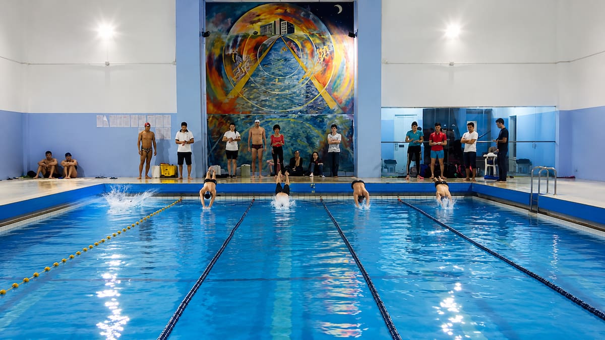 Buceo en plena Recoleta: el lugar inesperado que funciona dentro de Derecho UBA