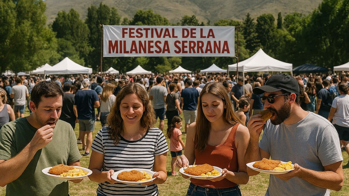 Festival de la Milanesa Serrana: cómo llegar al evento que tendrá 25 restaurantes ofreciendo sus mejores platos en Buenos Aires