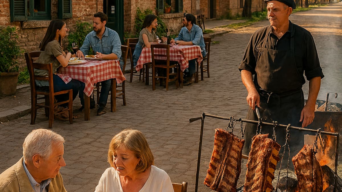 Dónde comer las mejores pastas y asado cerca de CABA: el pueblo con aire italiano ideal para parejas y jubilados