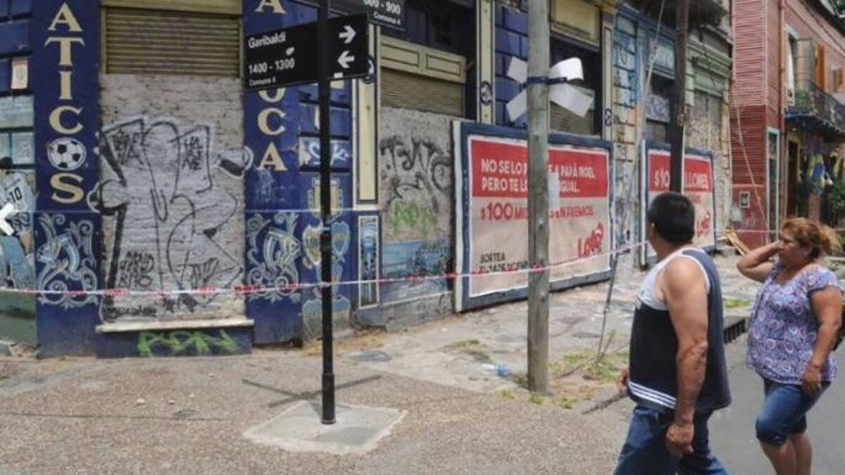 Turista estadounidense apuñalado - La Boca