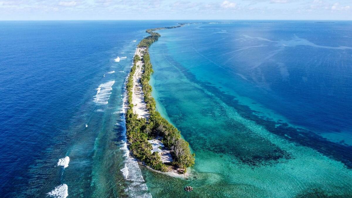 Tuvalu, país de Oceanía. Foto: National Geographic.