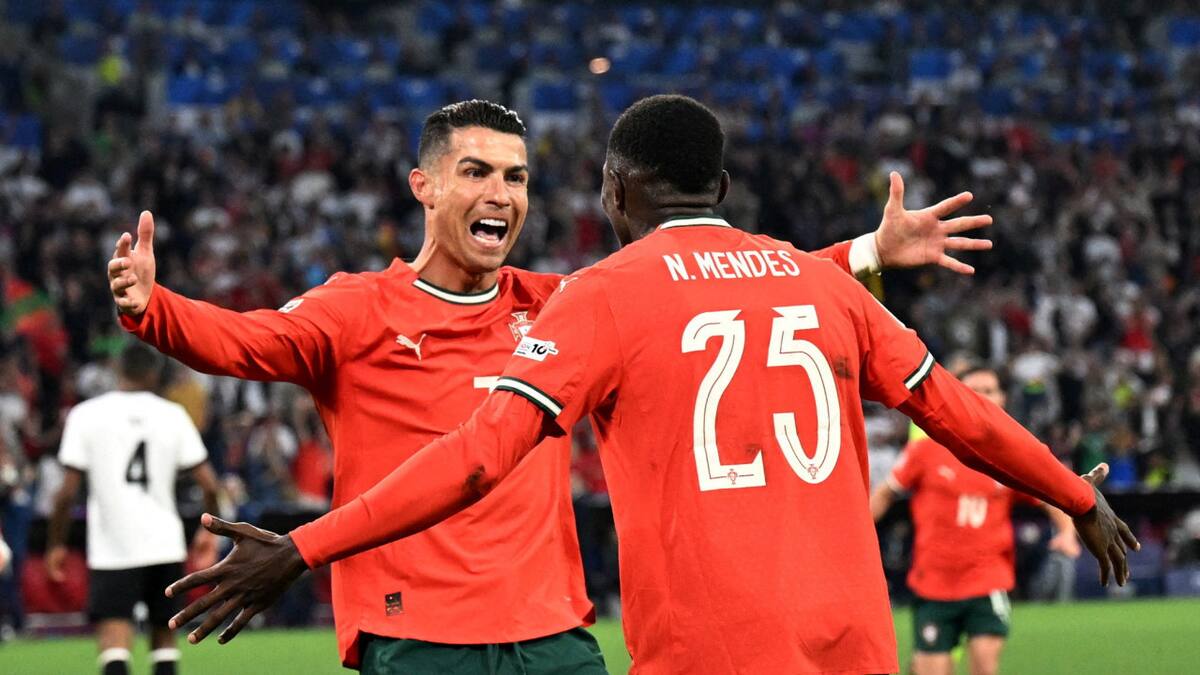 Con un gol de Cristiano Ronaldo, Portugal venció a Alemania y se metió en la final de la UEFA Nations League