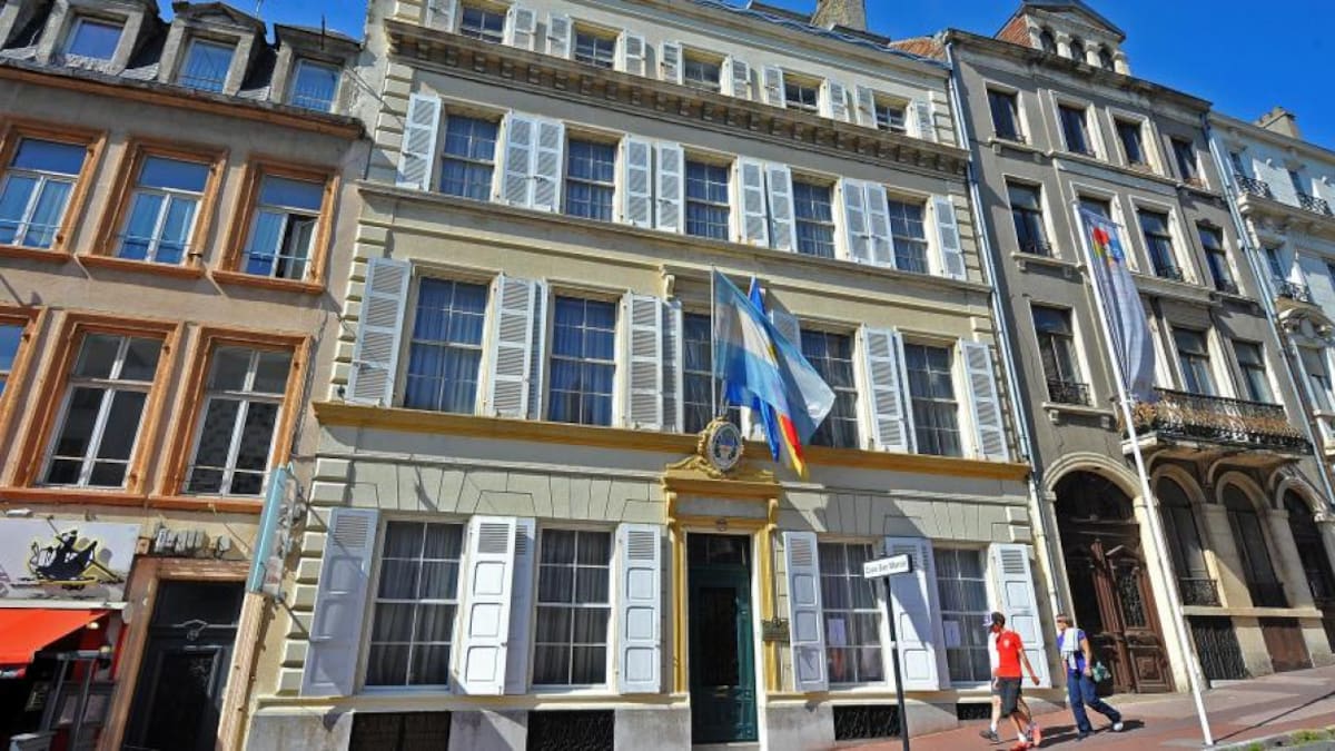 Última casa de San Martín en Francia