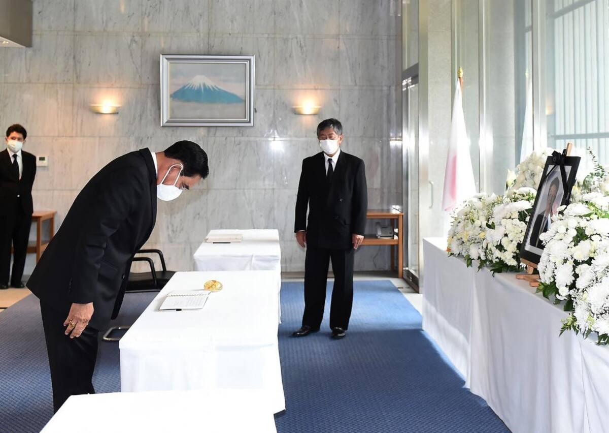 Último adiós al difunto ex primer ministro Shinzo Abe. EFE