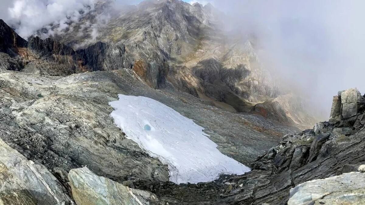 Último glaciar de Venezuela. Foto: @extremetemps