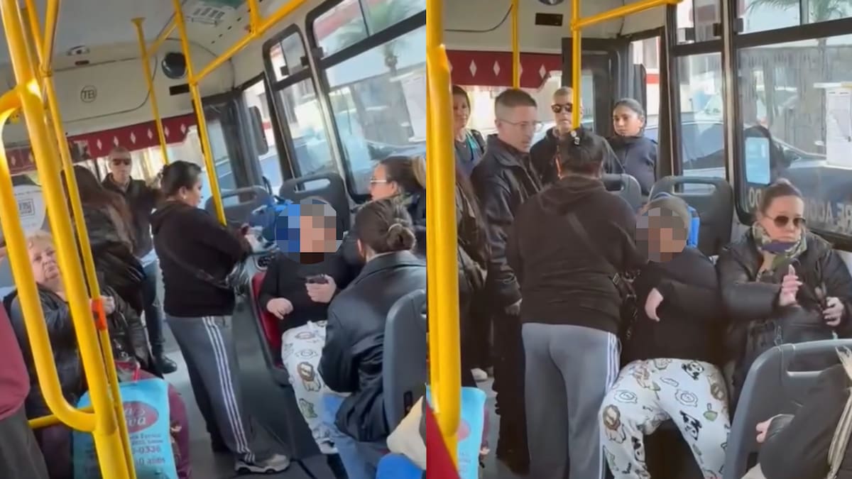 Video: un chofer exigió que un niño con autismo usara auriculares y desató una discusión que terminó con una crisis en el menor