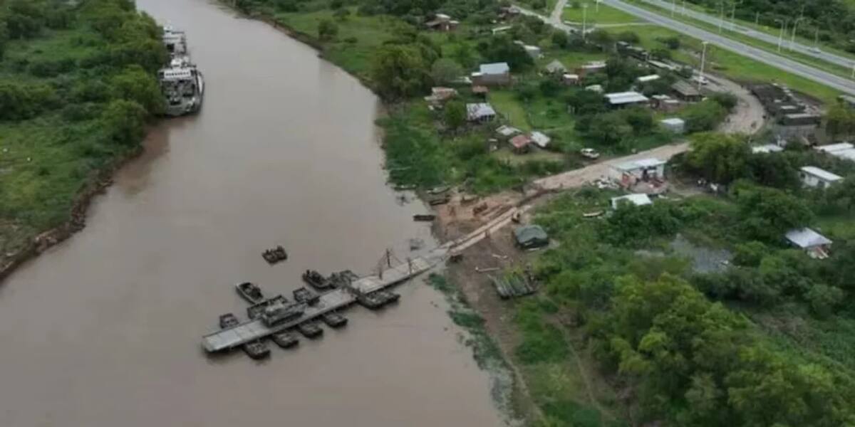 Un sargento desapareció en el río Paraná. Foto: Agencia Noticias Argentinas / redes