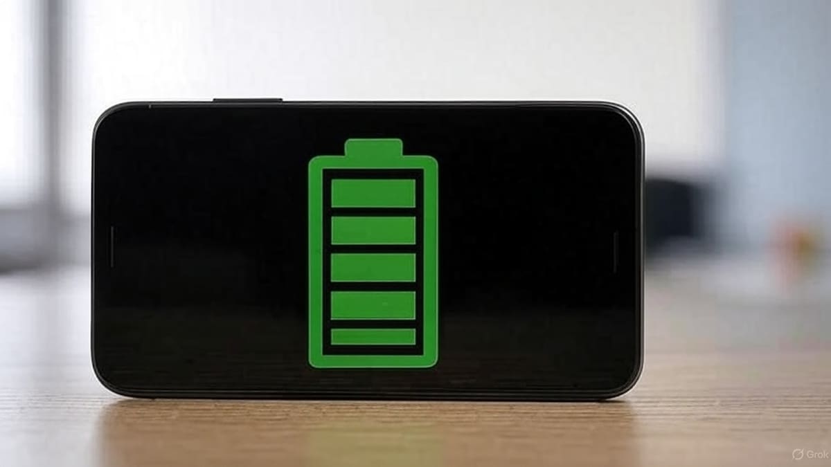 La carga inalámbrica del celular.