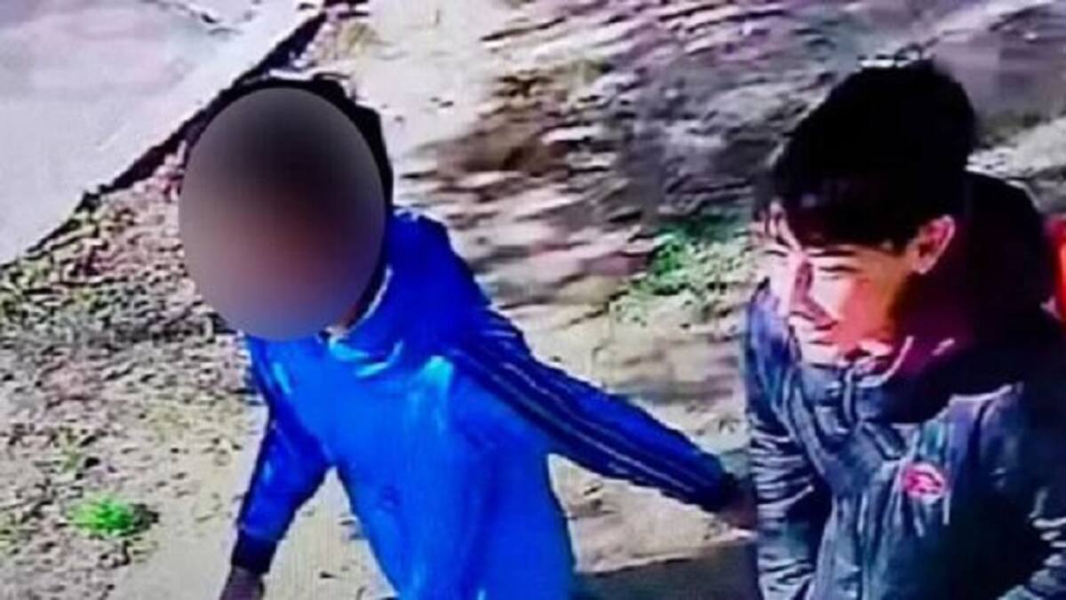 Una cámara de seguridad registró la última imagen de Joaquín junto a quién sería su homicida, su mejor amigo. Foto: NA.