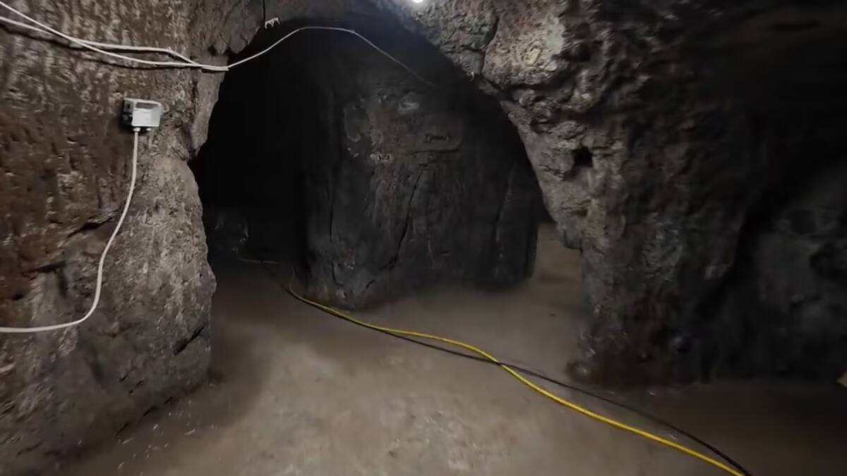 Una ciudad subterránea escondida debajo de Roma.