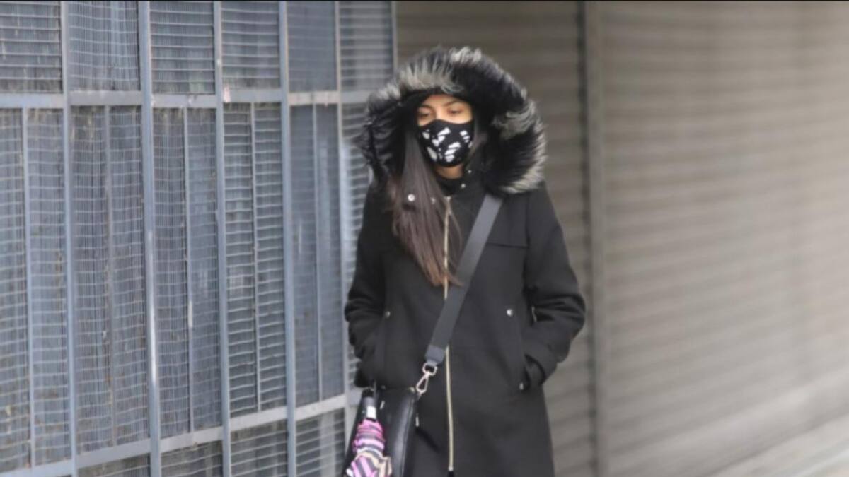 Una jornada con bajas temperaturas en la zona metropolitana de Buenos Aires