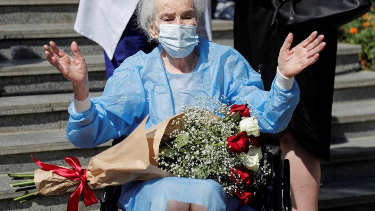 Una mujer de 111 años superó el coronavirus en Georgia, EFE