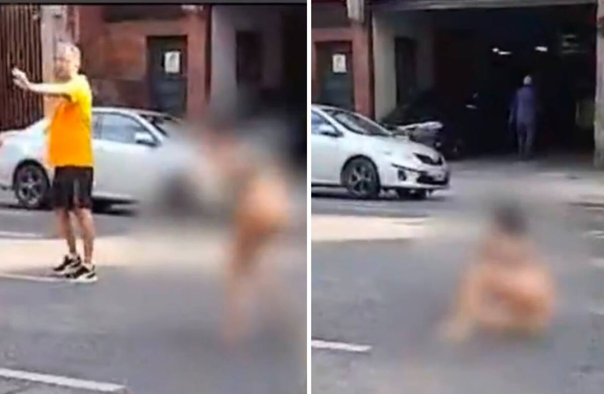 Una mujer se lanzó semidesnuda de un primer piso de Palermo. Foto: NA.