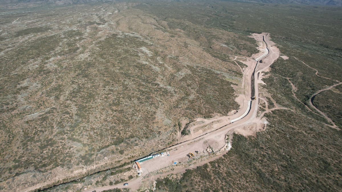 Una obra de gran importancia en el cauce Sosa.