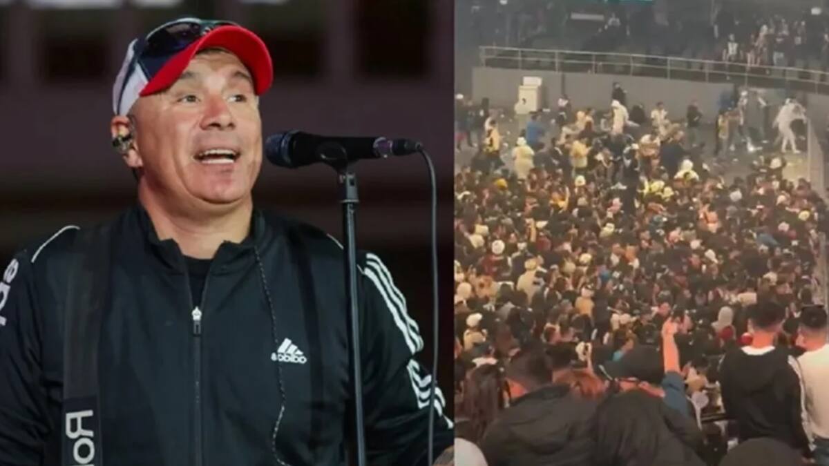 El triste mensaje de Pablo Lescano tras el trágico show en Colombia: “Chau Bogotá, me rompiste el corazón”