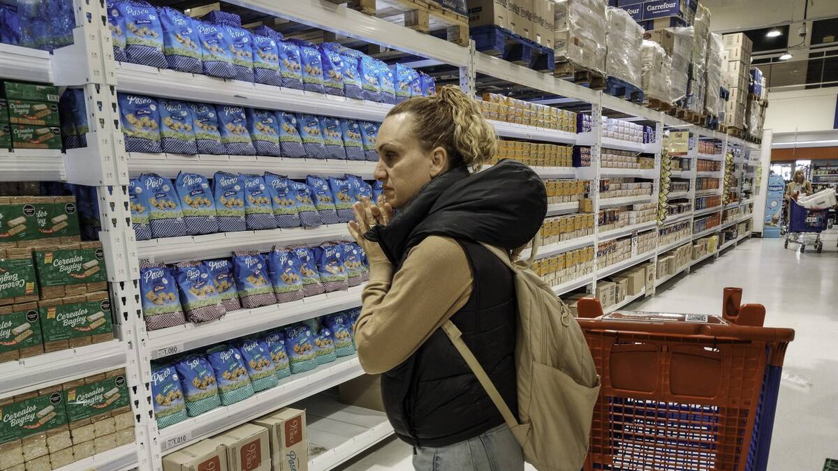 Una provincia argentina ofrece sus productos a precios accesibles. Foto: NA/Daniel Vides.