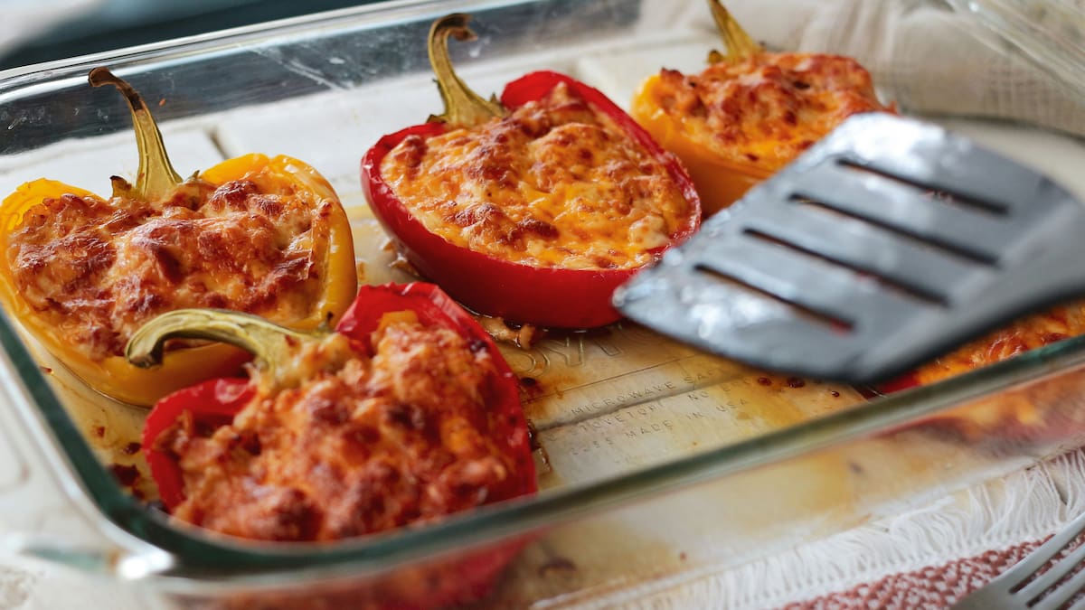 Receta 2x1 con morrones: cómo hacerlos rellenos con carne molida y en su versión vegetariana