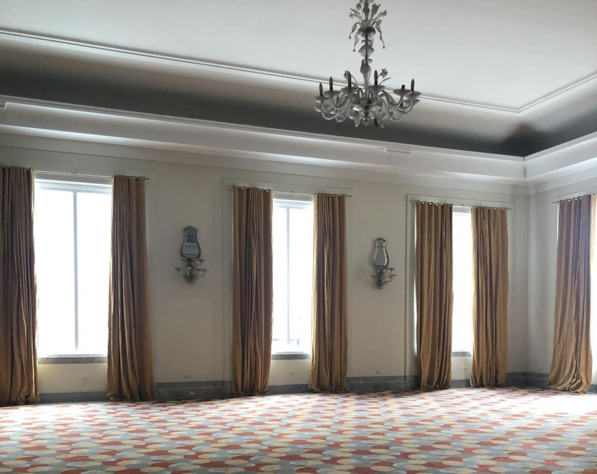 Uno de los salones que actualmente se utilizan para eventos o congresos, Hotel provincial
