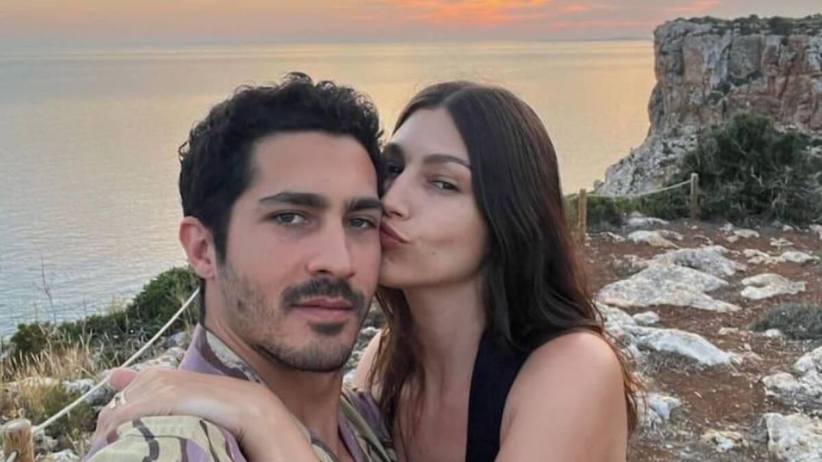 Ursula Corberó y el Chino Darín de vacaciones en Portugal. Foto: Instagram