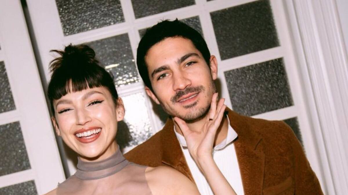 Úrsula Corberó y el Chino Darín. Foto: Instagram/chinodarin