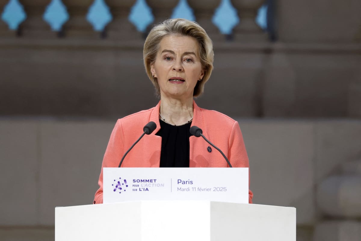 Ursula von der Leyen, presidente de la Comisión Europea. Foto: Reuters/Benoit Tessier.