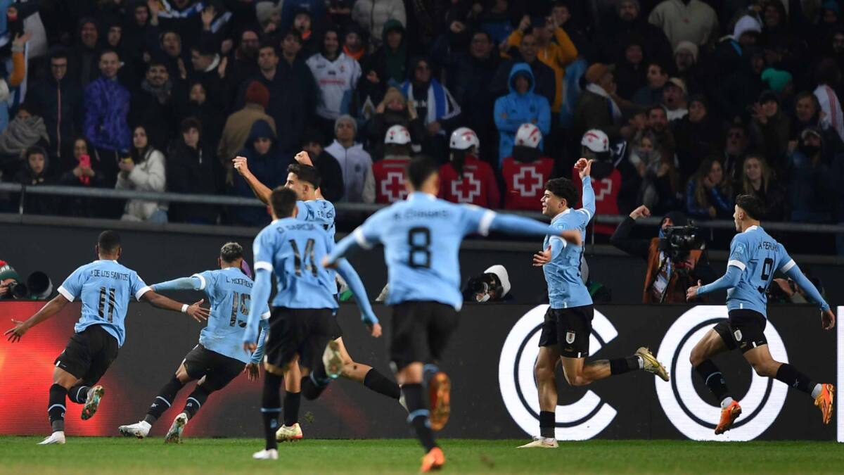 Uruguay, campeón del Mundial Sub 20 de Argentina. Foto: Télam.