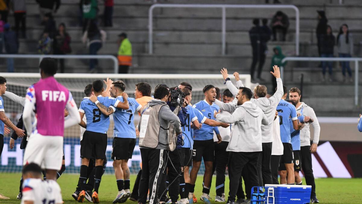 Uruguay venció a Estados Unidos y se clasificó a semis del Mundial Sub 20. Foto: Télam.
