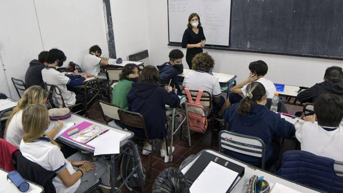 Uso de barbijos en escuelas de Mendoza, GENTILEZA Los Andes