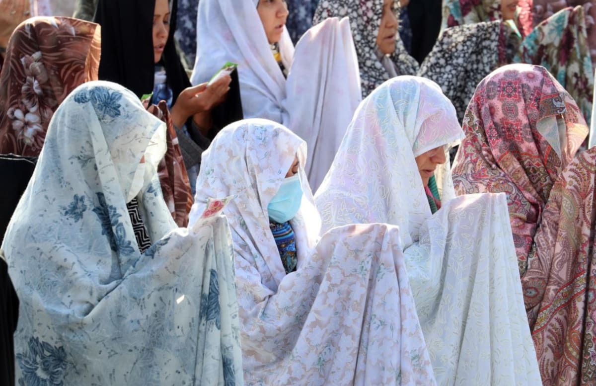 Uso de hiyab en Irán. Foto: EFE
