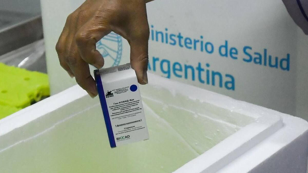 Vacuna rusa Sputnik V contra coronavirus, cadena de frío, NA