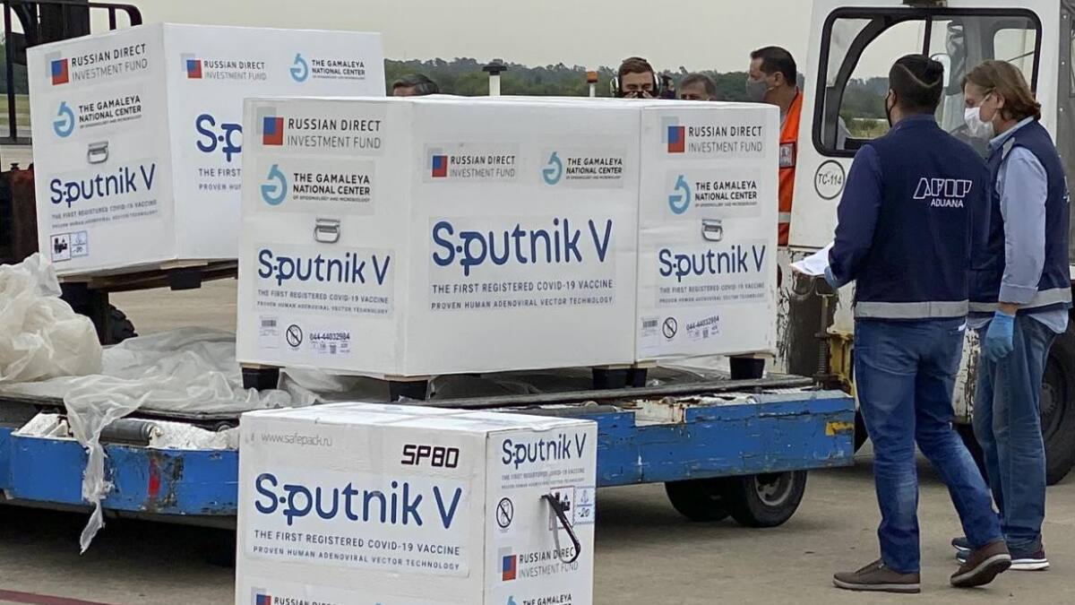 Vacuna rusa Sputnik V contra coronavirus, NA