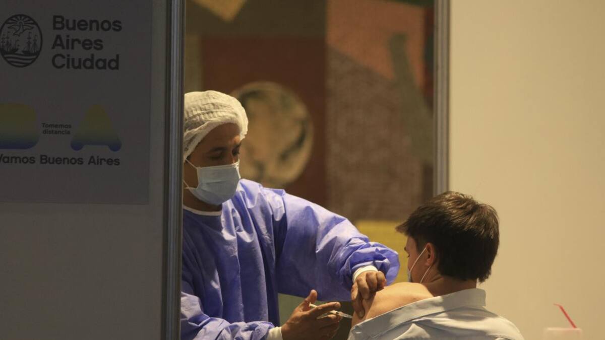 Vacunación, coronavirus en Argentina, NA