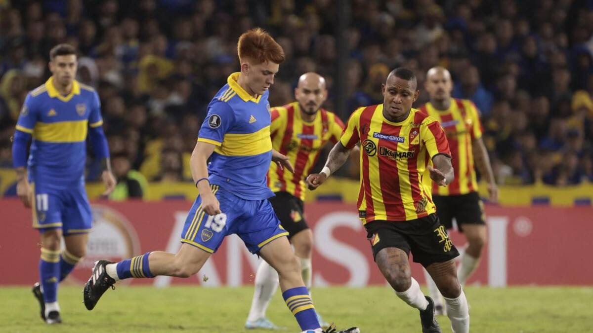 Valentín Barco, Boca. Foto: EFE
