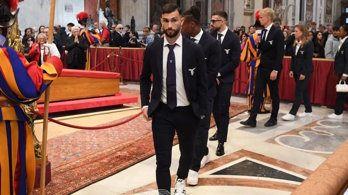 Último adiós al Papa Francisco: los jugadores de la Selección que se acercaron al Vaticano para despedir a Jorge Bergoglio