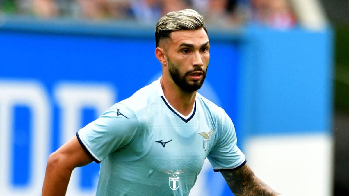 Valentín Castellanos, jugador de la Lazio. Foto: X