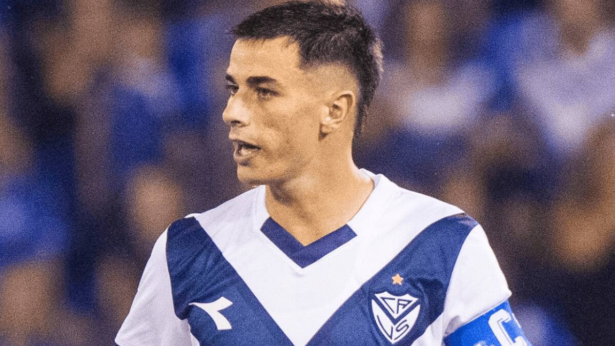 Valentín Gómez, futbolista. Foto: NA