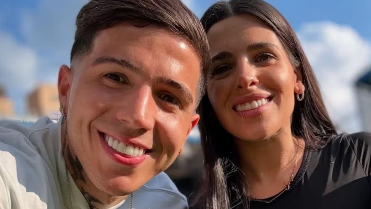 “Así nos reciben”: Valu Cervantes mostró la sorpresa con la que la esperaba Enzo Fernández en Londres