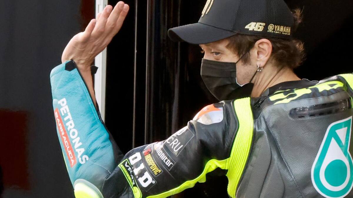 Valentino Rossi largará décimo en su despedida del MotoGP