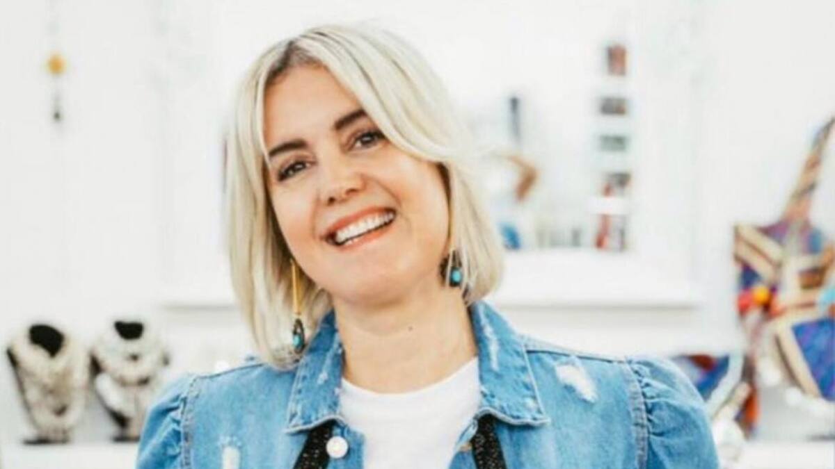 Valeria Gebruers, diseñadora de modas