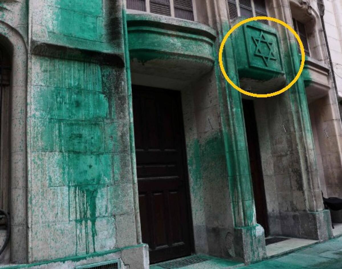 Vandalismo antisemita en Francia.