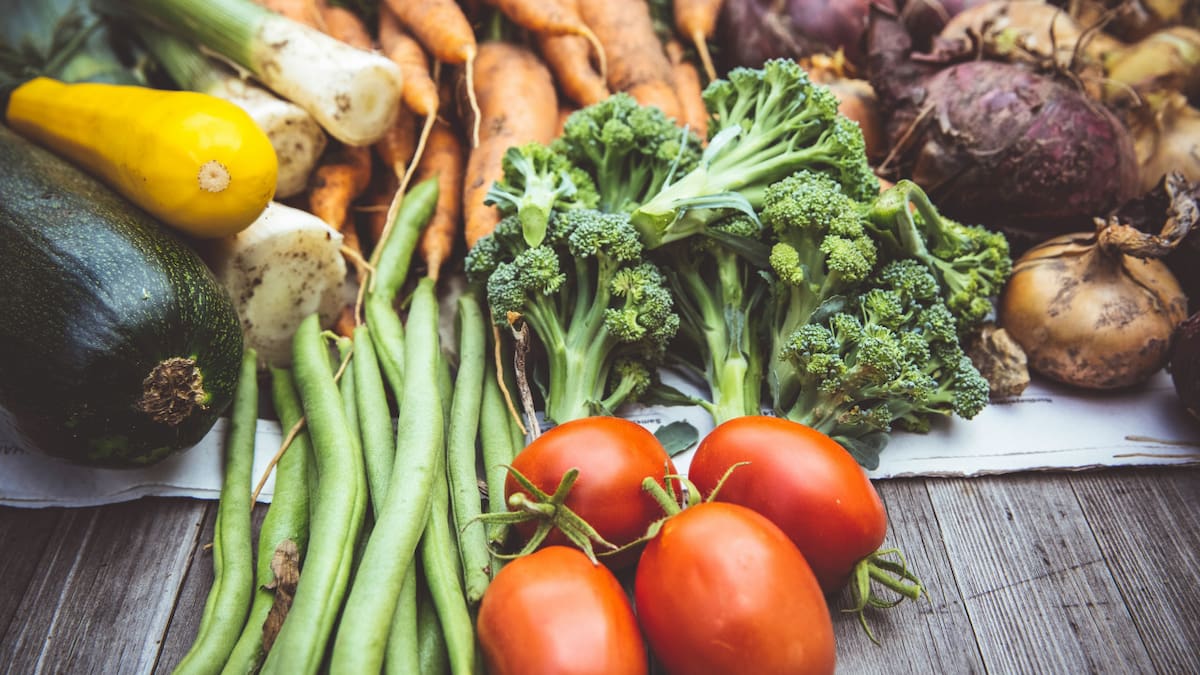 Vegetales, verduras, salud, natural. Foto: Unsplash