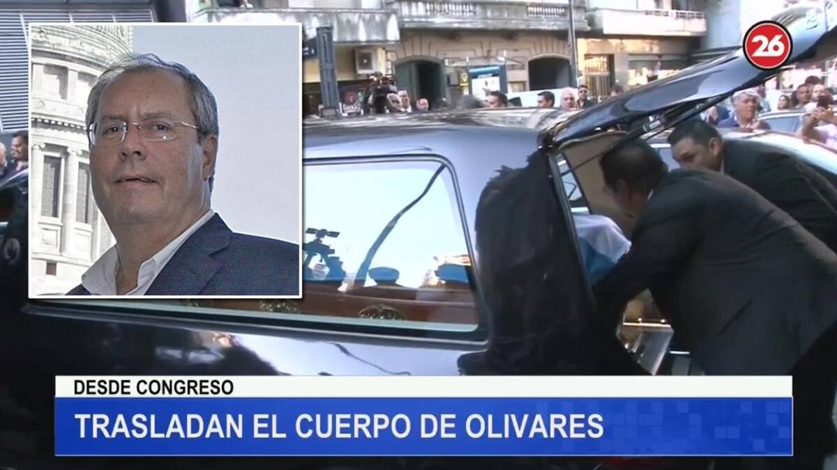 Velaron los restos del diputado Héctor Olivares en el Congreso - Canal 26