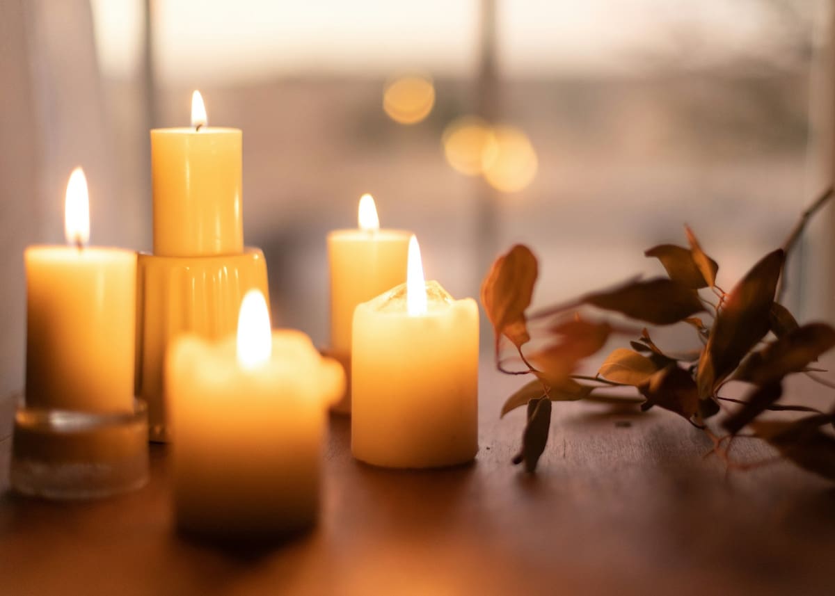 Velas. Foto Unsplash