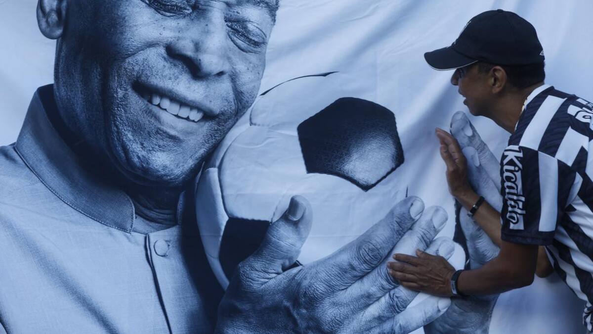 Velatorio de Pelé 3. Foto: Reuters.