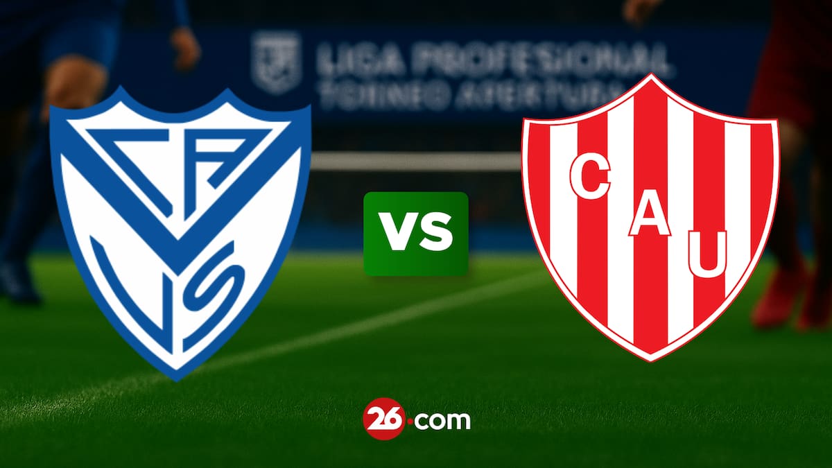 Vélez vs. Unión EN VIVO hoy: resultado, goles y minuto a minuto de la Torneo Apertura 2026