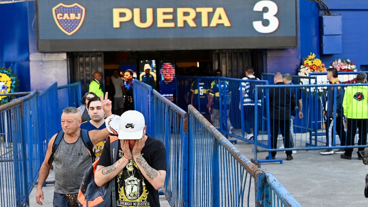 Velorio de Miguel Ángel Russo en La Bombonera