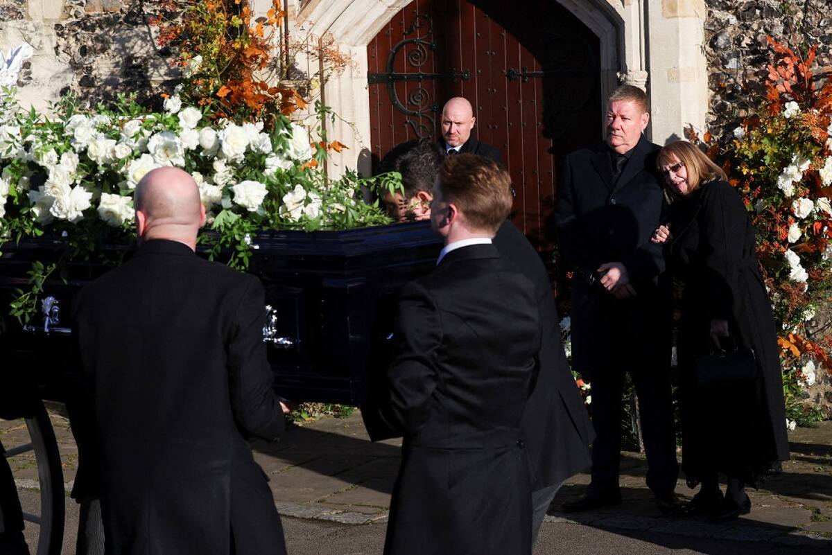 Velorio Liam Payne. Foto: Reuters.