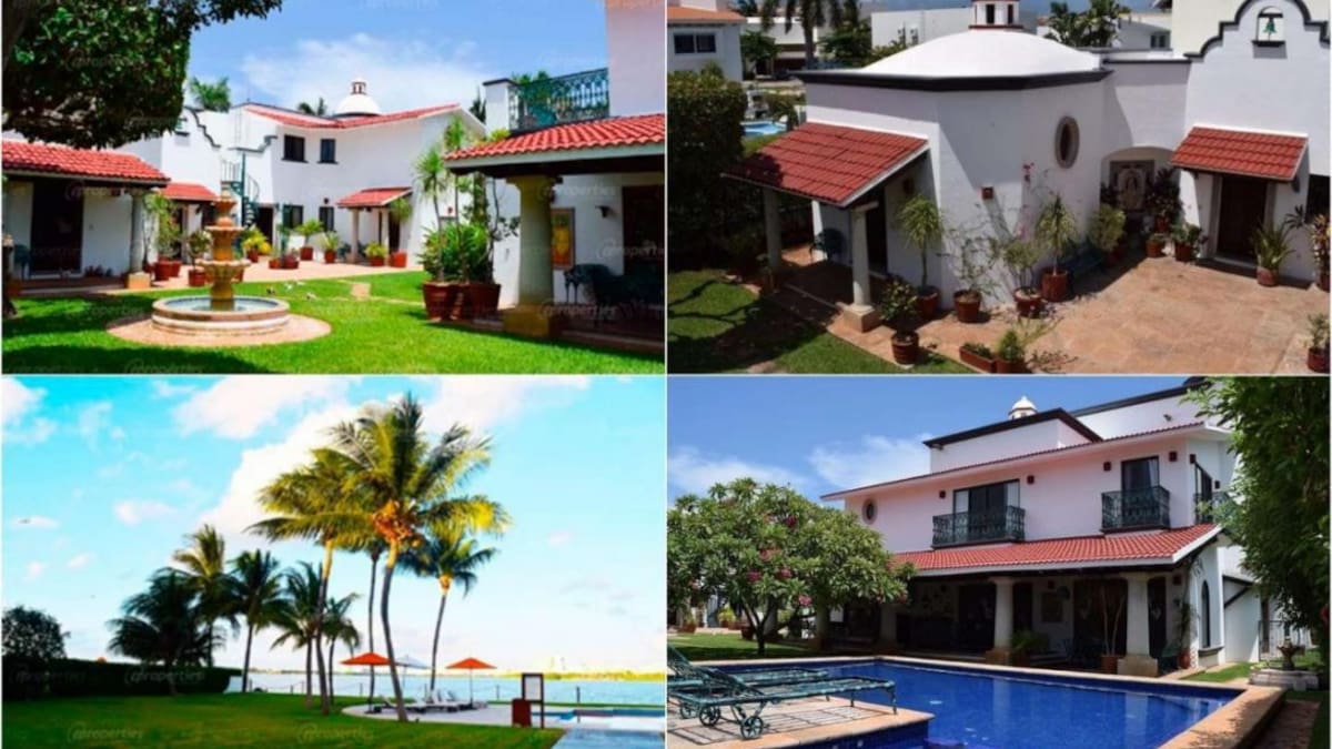 Venden la lujosa casa donde vivió Chespirito bautizada "Villa Florinda"