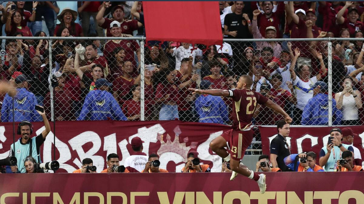 Eliminatorias: Venezuela le ganó a Bolivia y dejó a Chile con un pie afuera del Mundial 2026