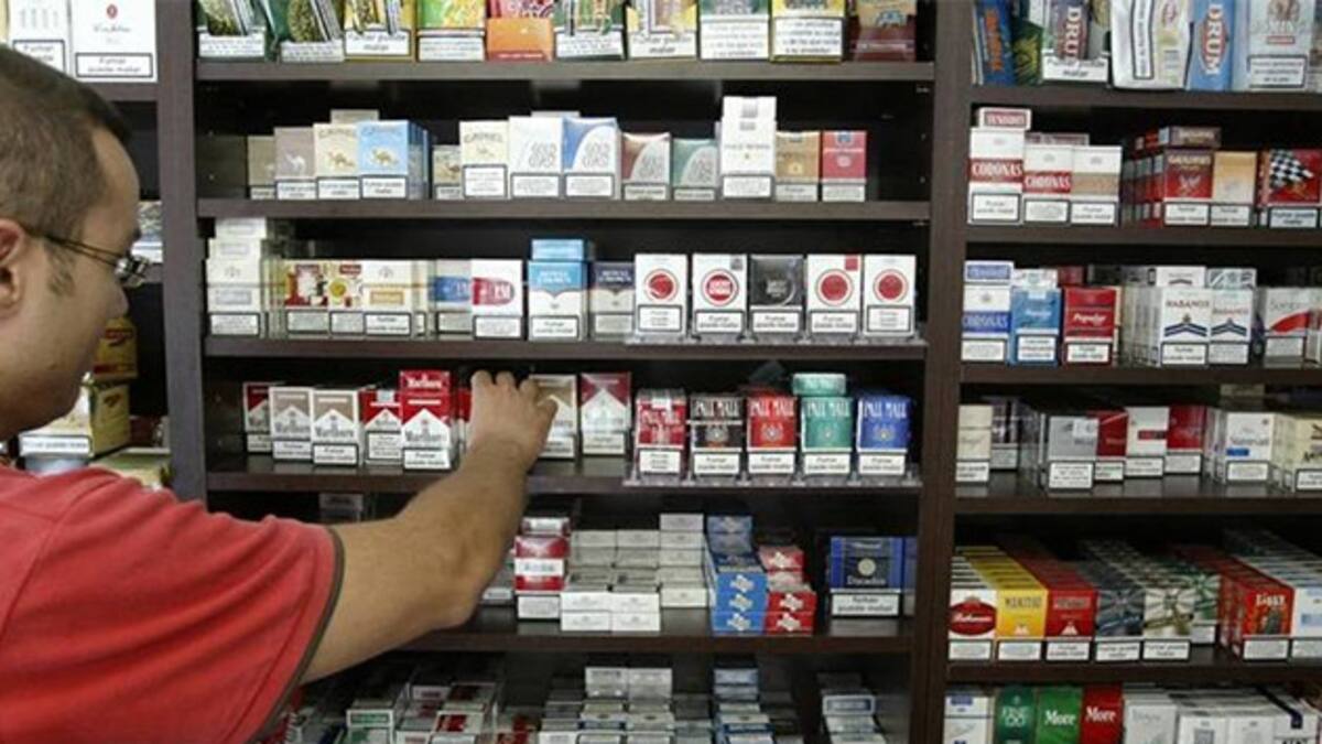 Venta de cigarrillos